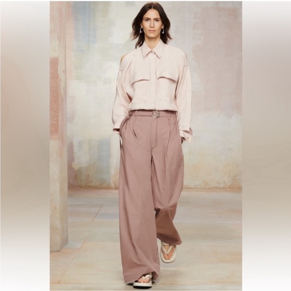 NWT Zara SRPLS LIMITED EDITION COLLECTION pants wide leg - Picture 1 of 14